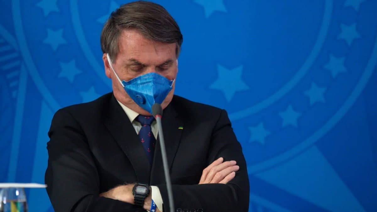  Brezilya Devlet Bakan Bolsonaro'dan, Kovid-19 nedeniyle lenlere ilikin ''lm btn dnyann kaderi'' aklamas