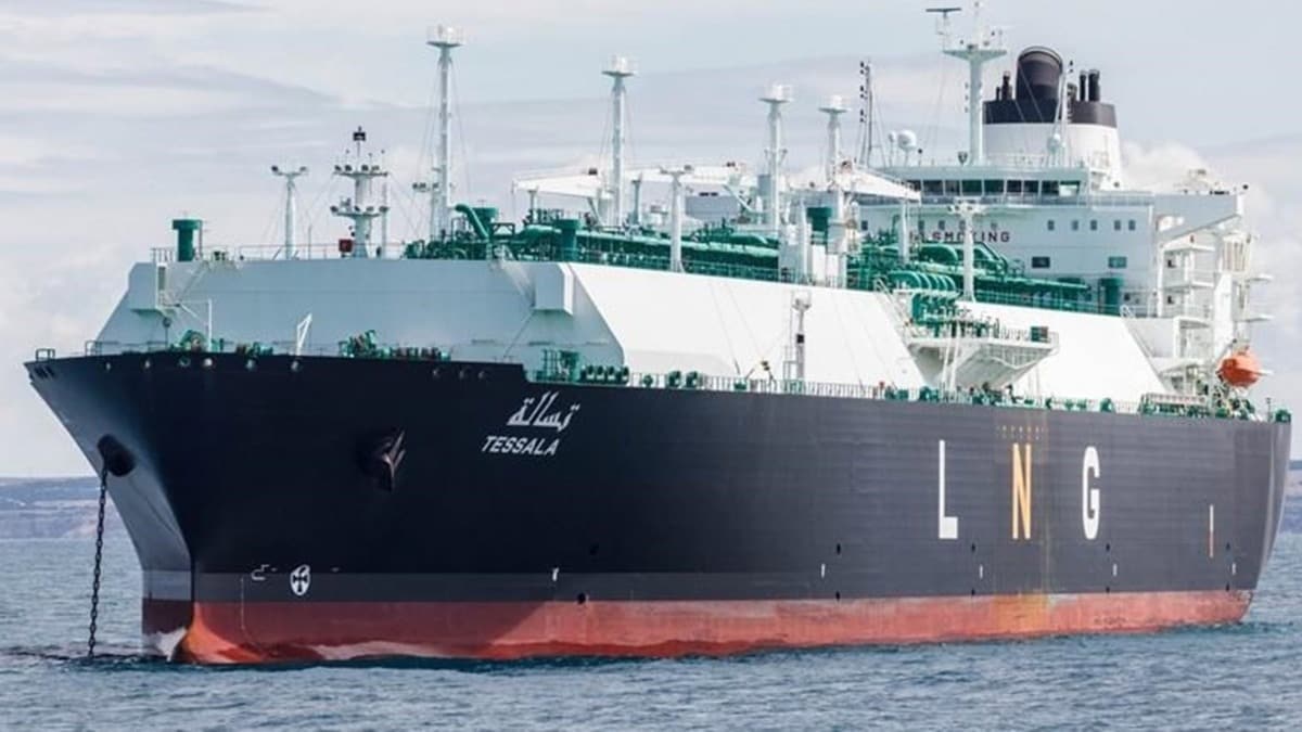 Cezayir'den yola kan LNG gemisi Trkiye'ye ulat 