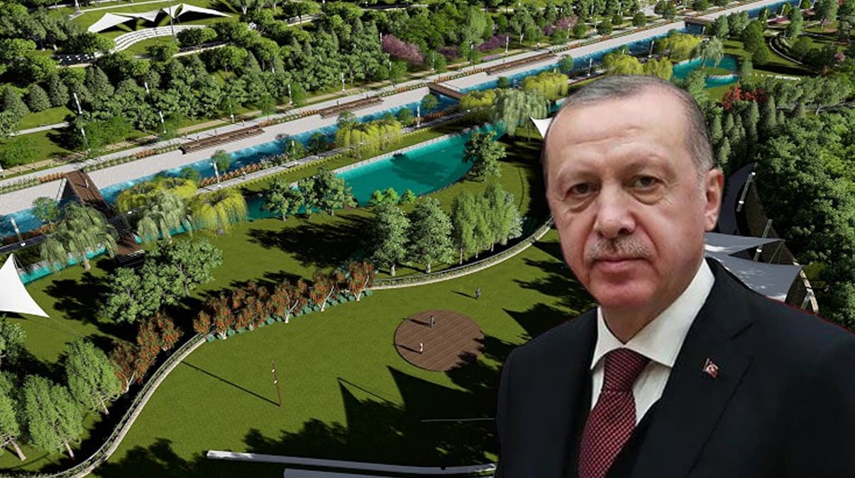 Milyonlar nefes alacak! Ba�kan Erdo�an'dan tarihi a��l��: T�rkiye yeni millet bah�elerine kavu�tu