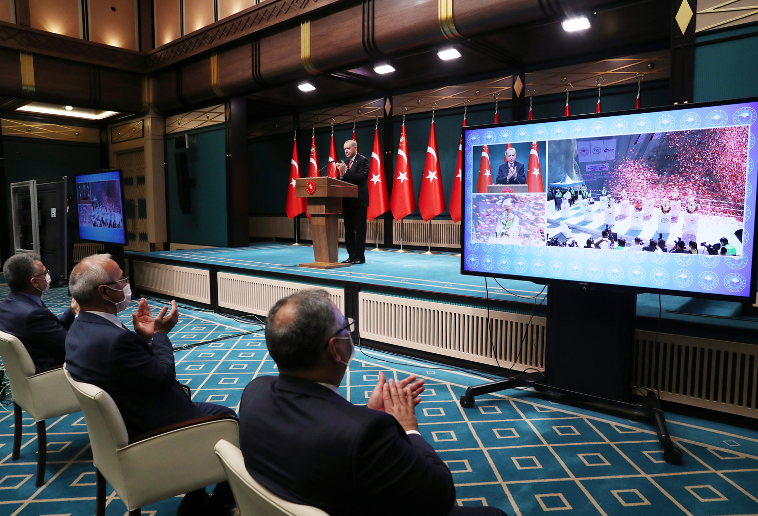 Tarihi g�n... Ba�kan Erdo�an: Ekonomimize y�ll�k 1,5 milyar lira katk� sa�layacak