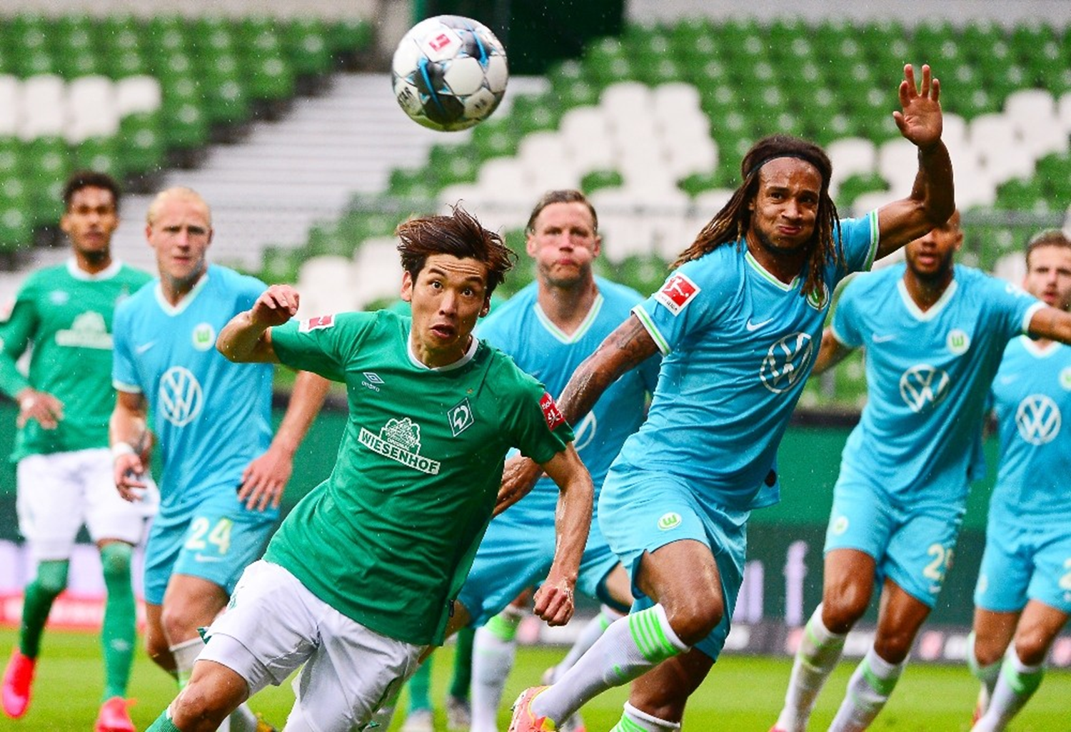 Wolfsburg, Bremen deplasman�ndan 3 puanla d�nd�