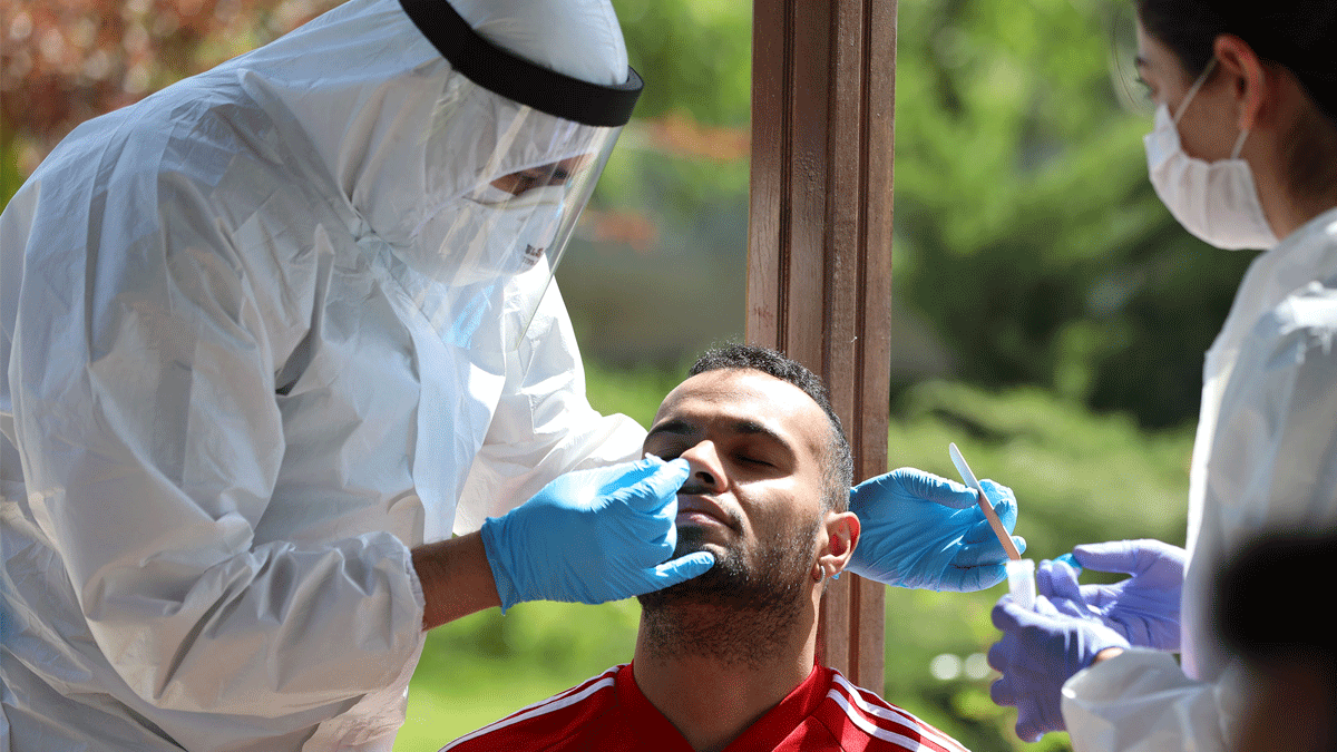 Sivasspor 4. kez koronavir�s testi uygulad�
