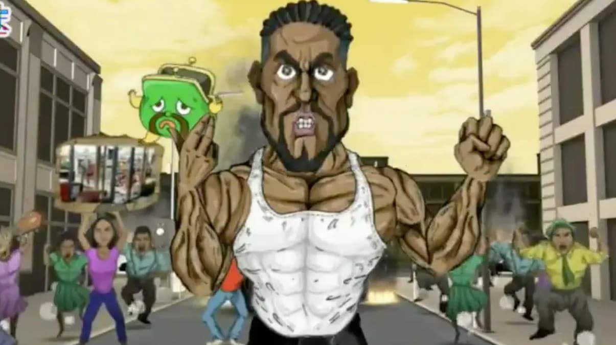 Japonya'n�n kamu yay�nc�s� NHK, siyahilerle ilgili animasyon i�in �z�r diledi