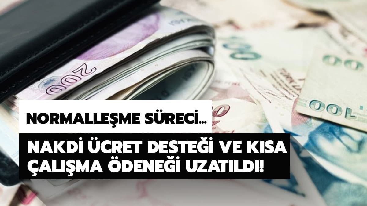 Son dakika: Yeni �stihdam Kalkan� paketinin ayr�nt�lar� belli oldu! Nakdi �cret deste�i 3 ay daha uzat�ld�