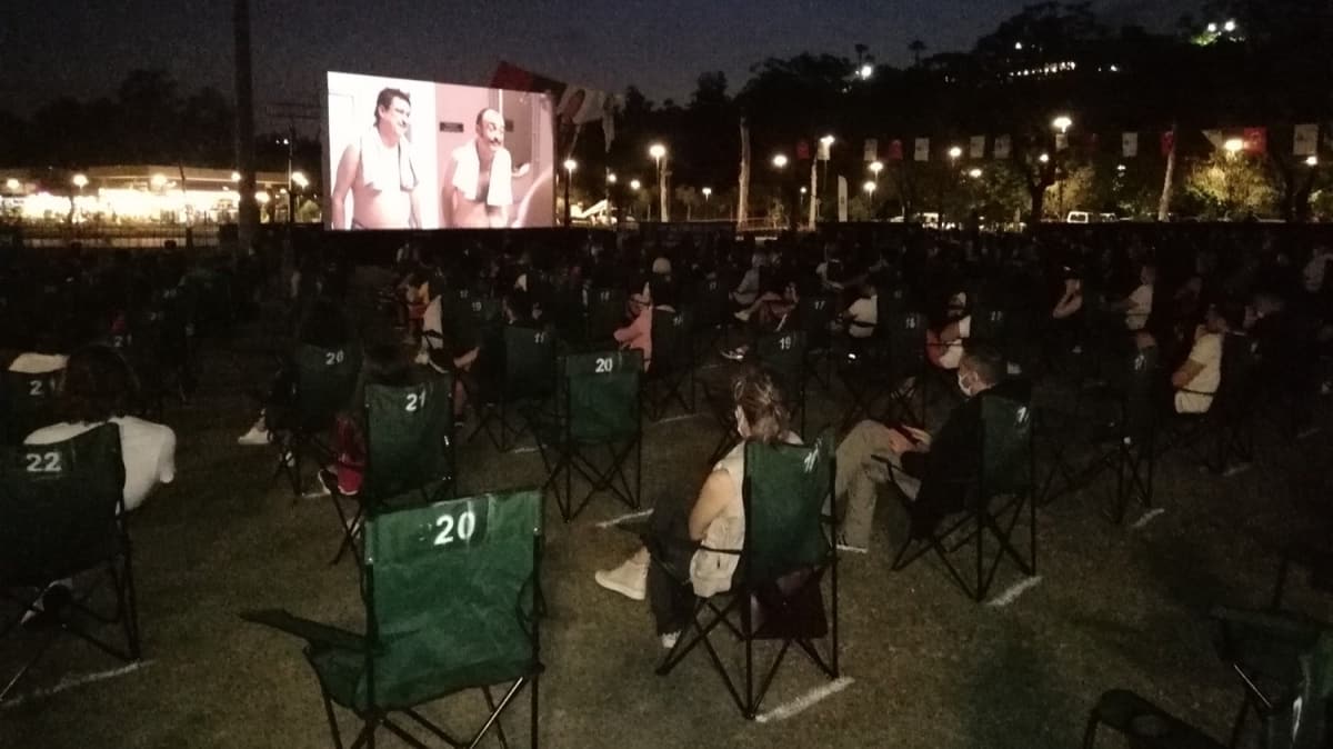 Antalya'da ''Sahilde Sinema Var'' etkinlii balad 