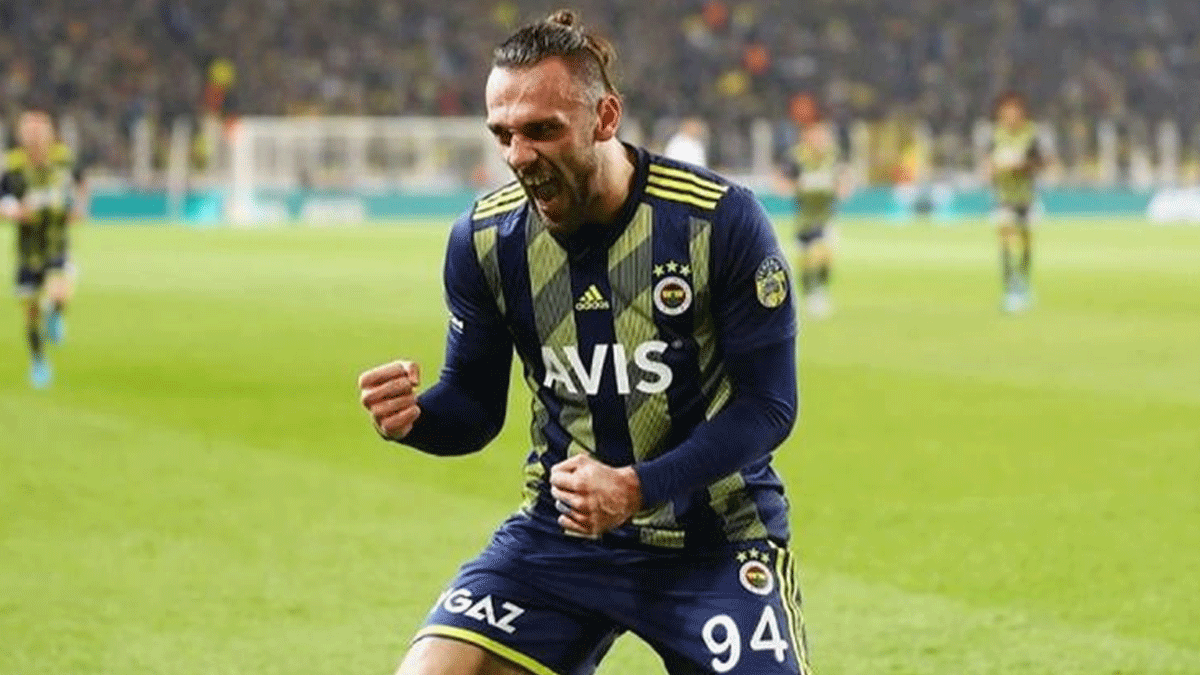 Fenerbah�e'de Vedat Muri� sevinci