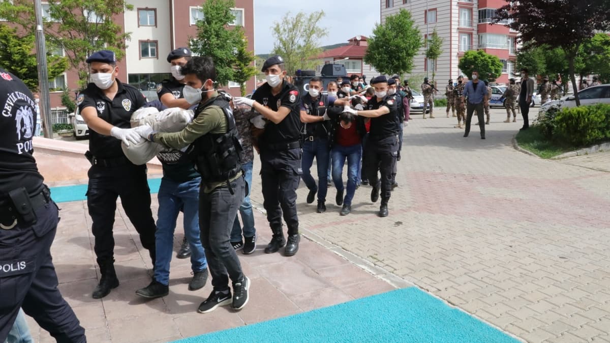 Yozgat'ta uyuturucu operasyonunda 32 pheli yakaland