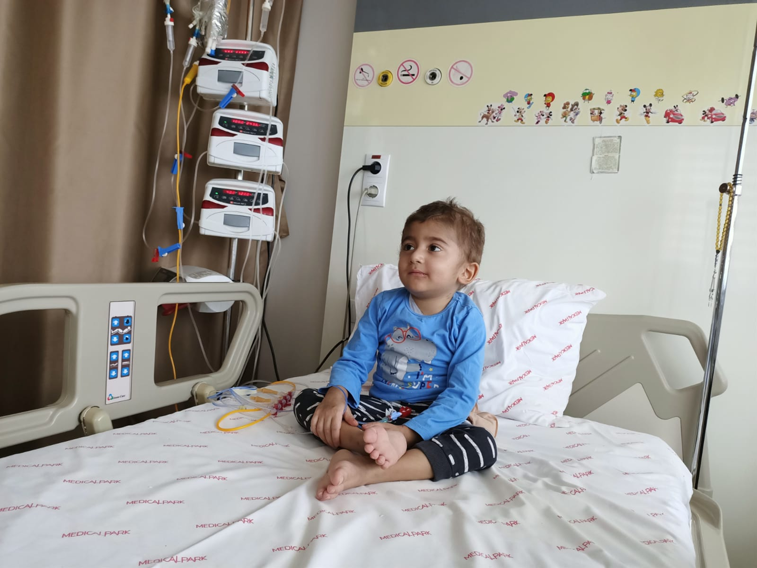 Aplastik anemi tan�s� konan 2 ya��ndaki  �ocu�a babas� 'umut' olacak