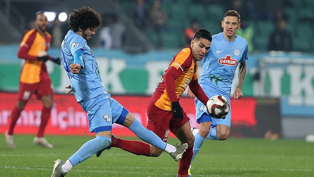 Rizespor - Galatasaray 38. kez...