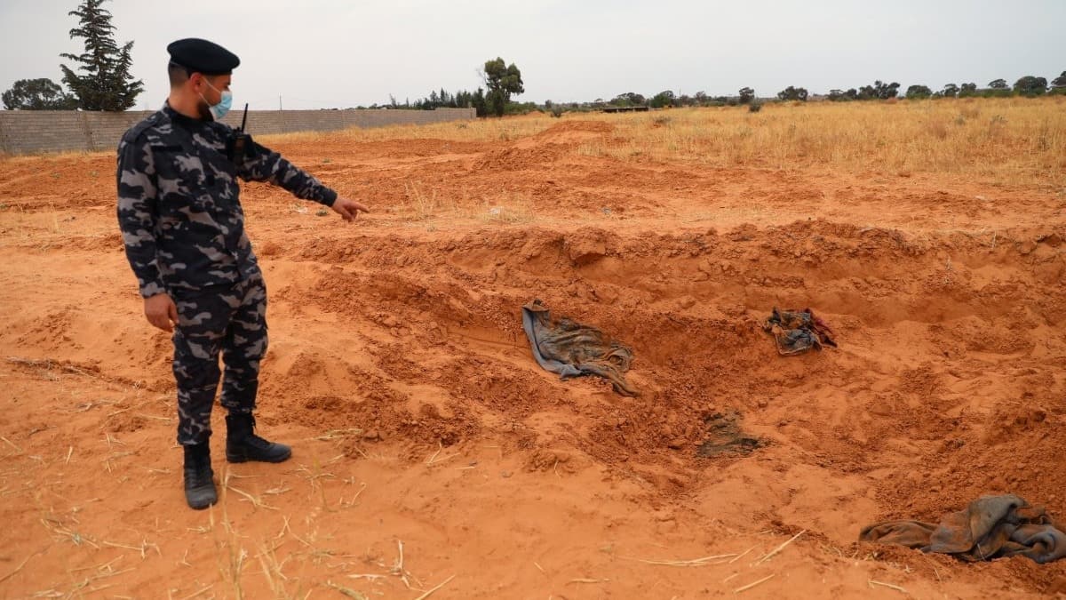 Libya hkmetinden, Terhune'deki toplu mezarlarn UCM'ye tanmas ars