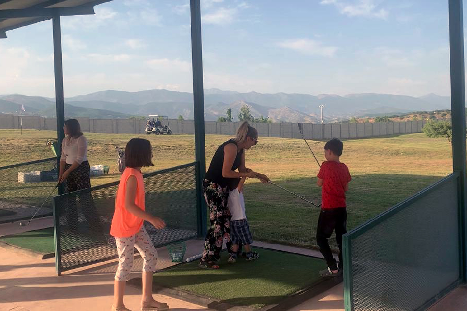 Tunceli'de ilk! Golf sahas� hizmete a��ld�