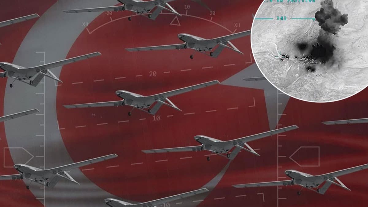 Tarihi operasyonda istihbarat baars! 50 casus drone 24 saat havadan inmedi