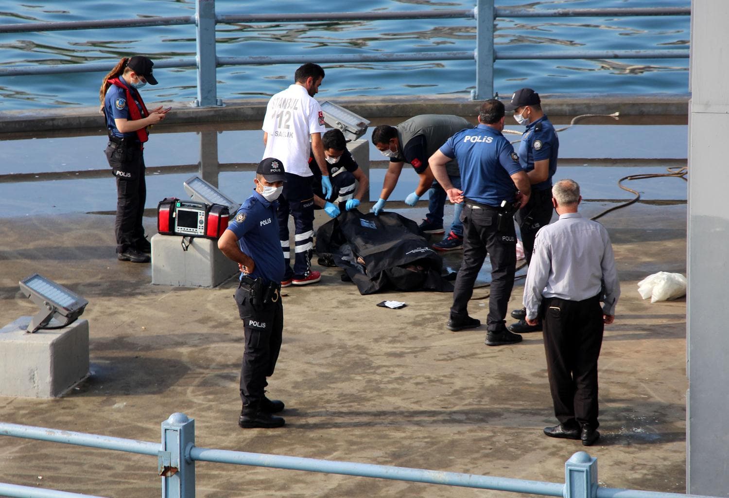 Hali�'te yabanc� uyruklu bir erke�e ait ceset bulundu