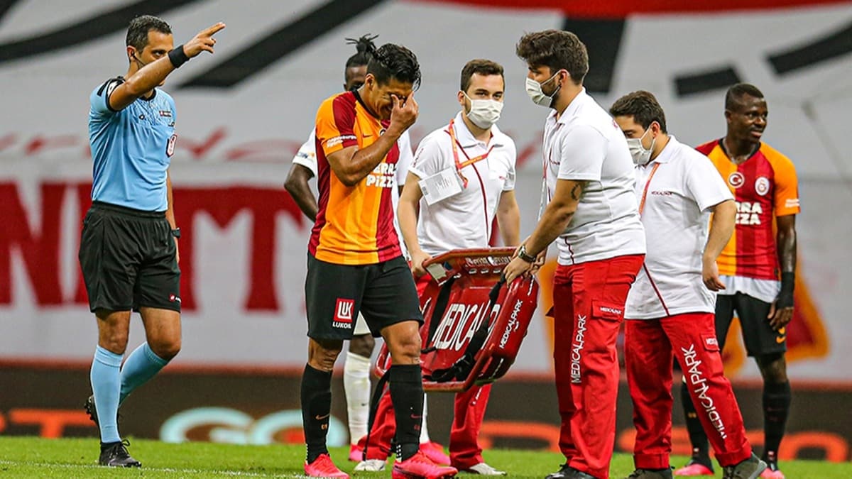 Galatasaray'dan Falcao'nun sakatlyla ilgili son dakika aklamas