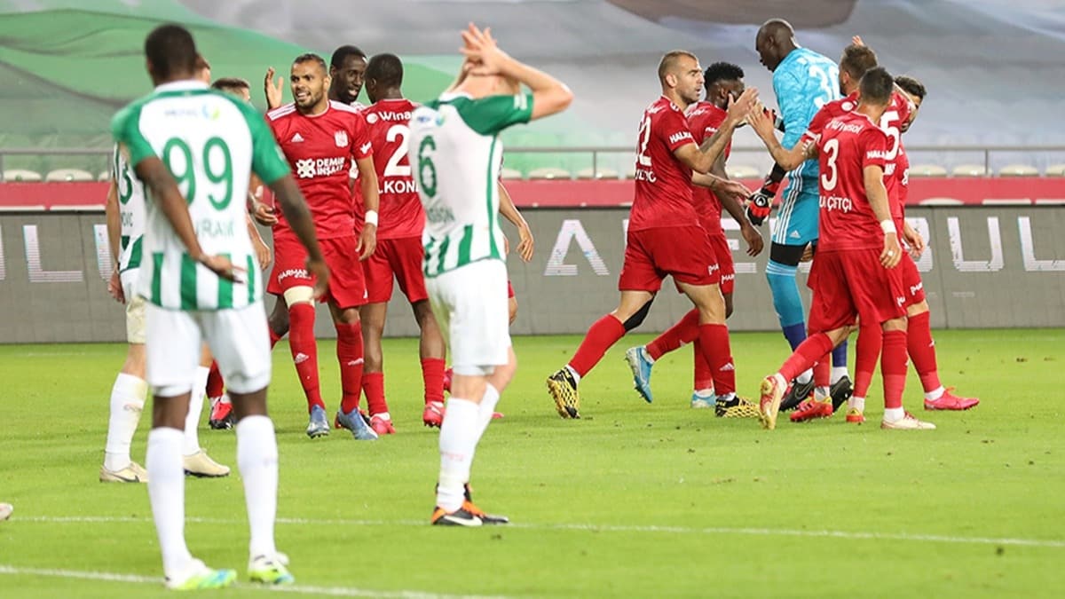 Sivassporlu Skuletic'ten gol siftah