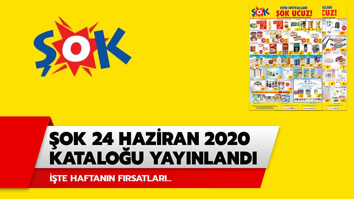 �OK'a neler geldi? �OK 24 Haziran 2020 katalo�u akt�el �r�nler sat��ta!