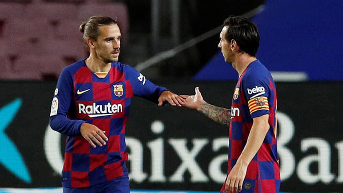 Barcelona'da futbolcular aras�nda kavga ��kt�!