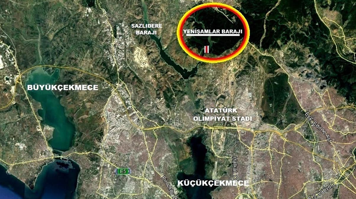 DS�, Sazl�dere Baraj�'n�n do�u kolu �zerine yeni bir baraj yapacak