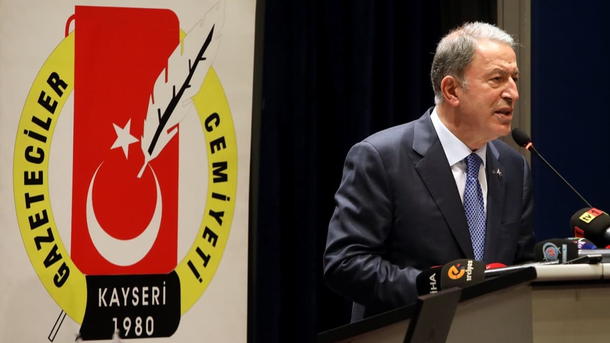 Milli Savunma Bakan Akar: ''Trkler ve Krtler et ve trnak gibidir'' 