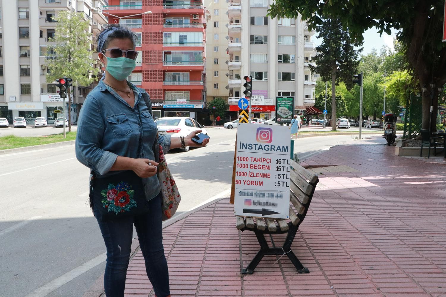 Sokakta tezgah at... Ne sattn renince ok aracaksnz