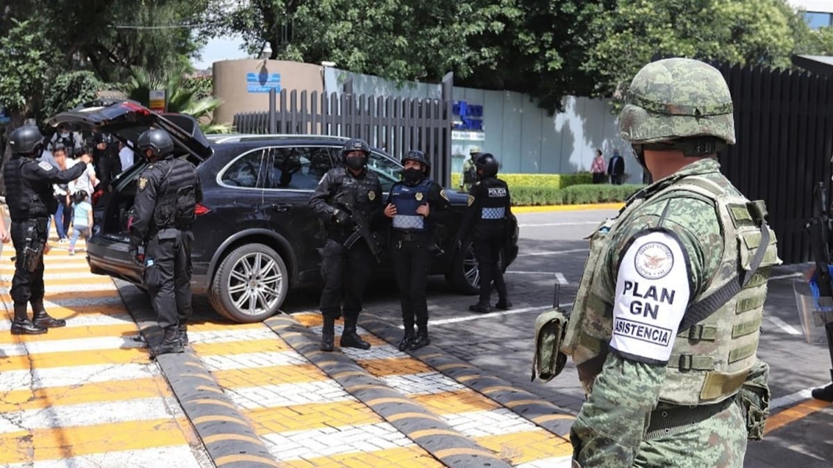 Meksika Kamu Gvenlii Bakanl Sekreteri Harfuch'a yaplan saldrnn lideri yakaland 
