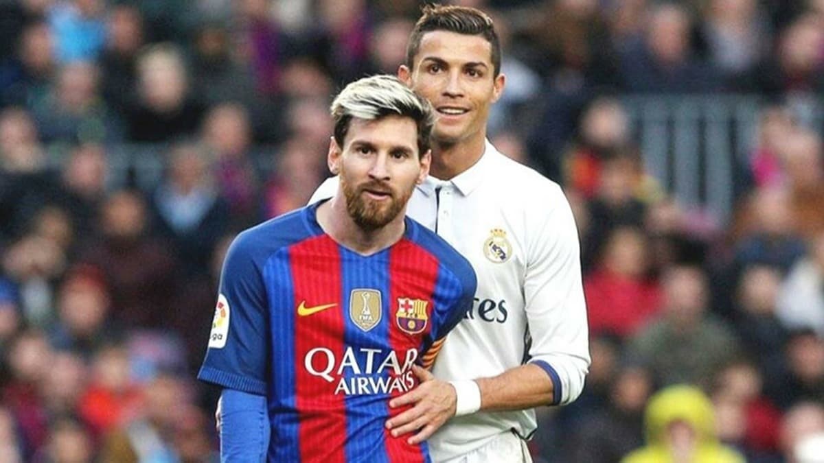 Tevez'den efsane jbile! Messi ve Ronaldo ayn takmda