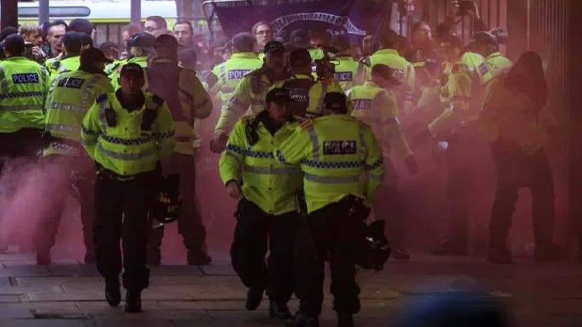 34 kii yaraland, 100 kii tutukland! Liverpool taraftar byk olaylar kard