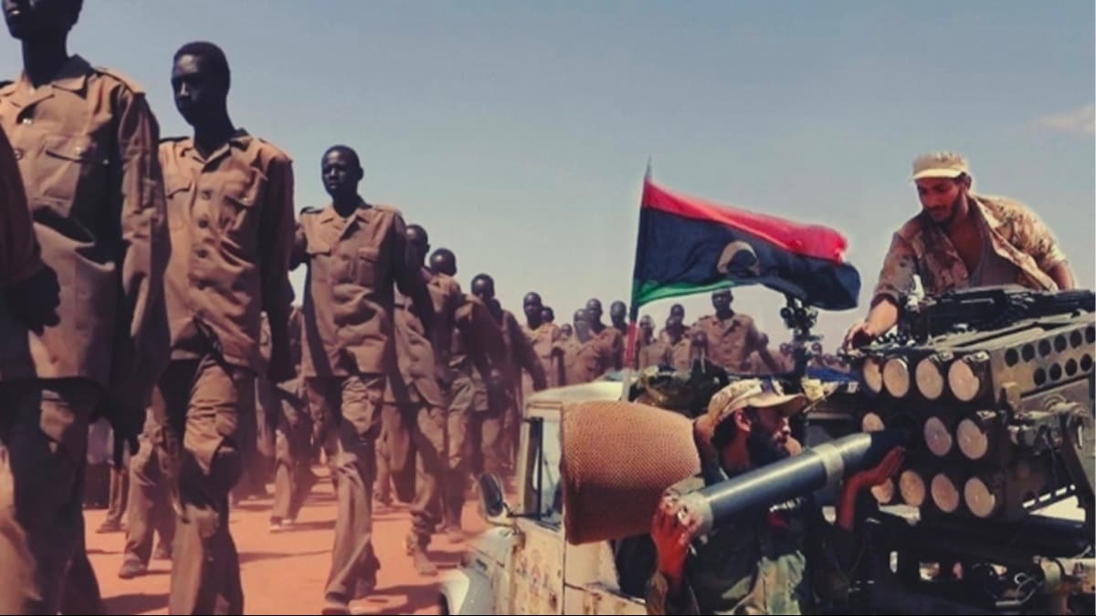 Hafter saflarnda savamaya gidiyorlard... Sudan gvenlik gleri 122 paral askeri yakalad