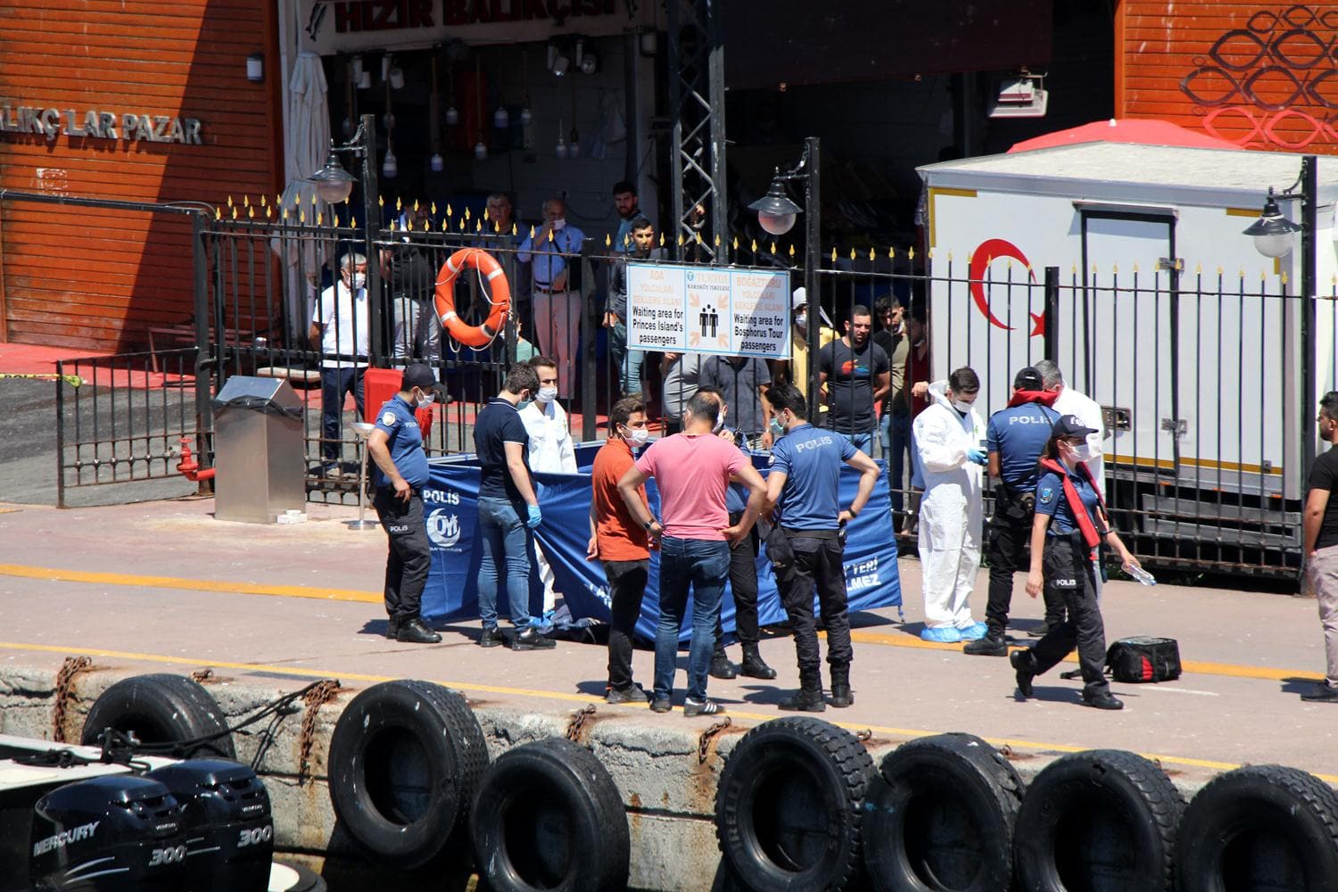 Hali�'ten ceset ��kt�! Film gibi izlediler