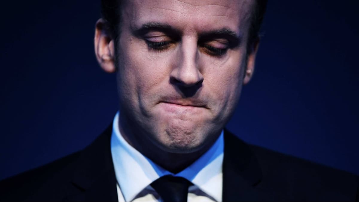 Macron'a seimlerde darbe! Partisi ar yenilgi ald