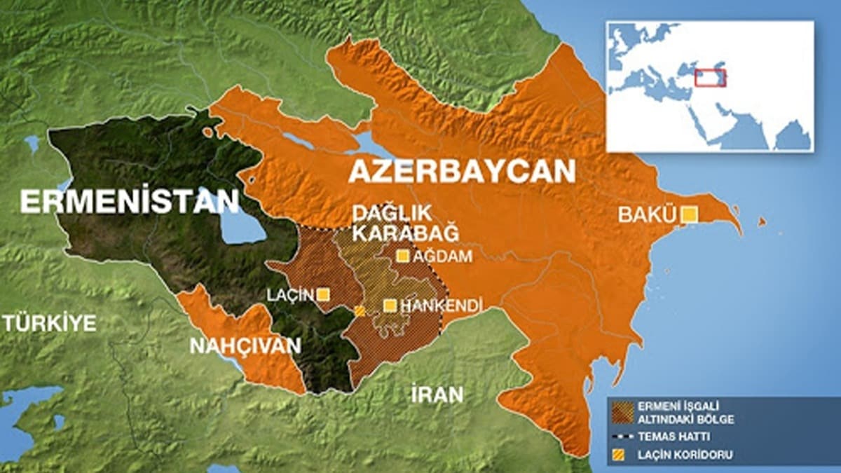 Azerbaycan ve Ermenistan dileri bakanlar, ''Dalk Karaba'' sorununu grt