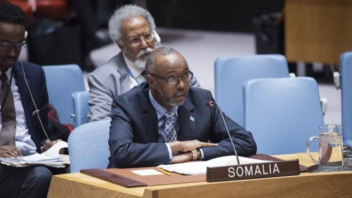 BM'de 33 yl sonra Somalili diplomata st dzey grev 