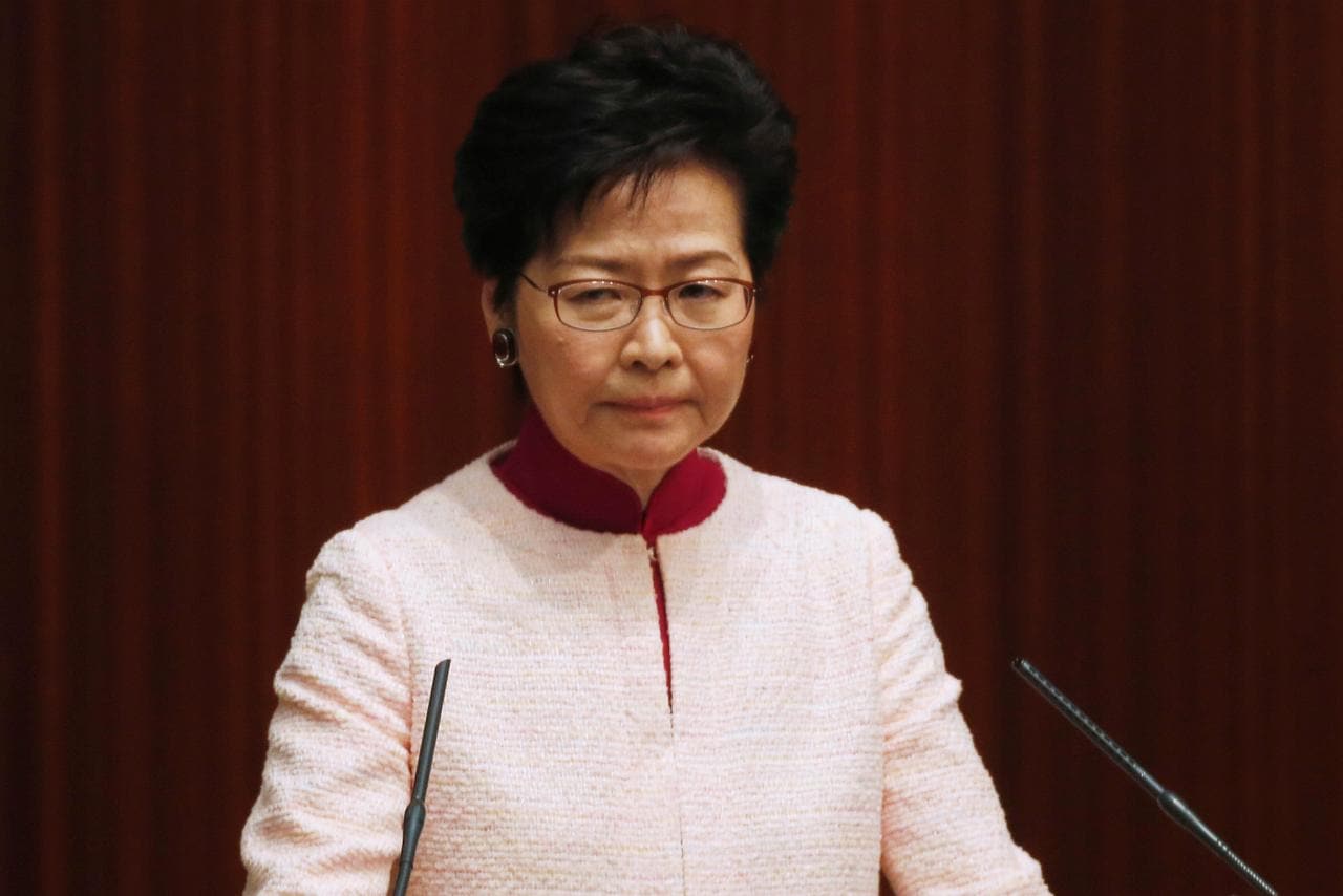 �in'in tart��mal� yasas�na Hong Kong Ba� Y�neticisi'nden destek