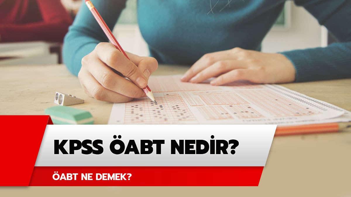 KPSS ABT nedir? ABT snav alan nedir?