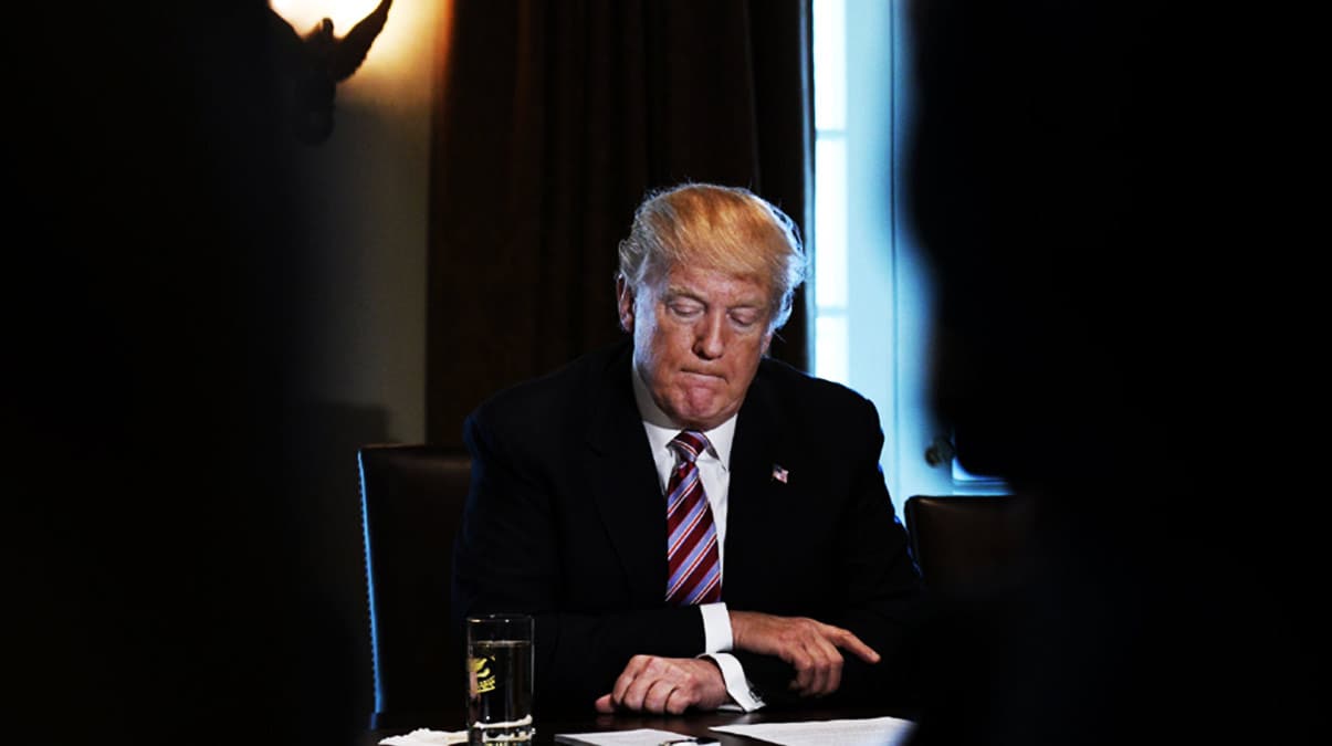 Trump'�n liderlerle g�r��meleri bas�na s�zd�! i�te o g�r��melerdeki 'Erdo�an' detay�
