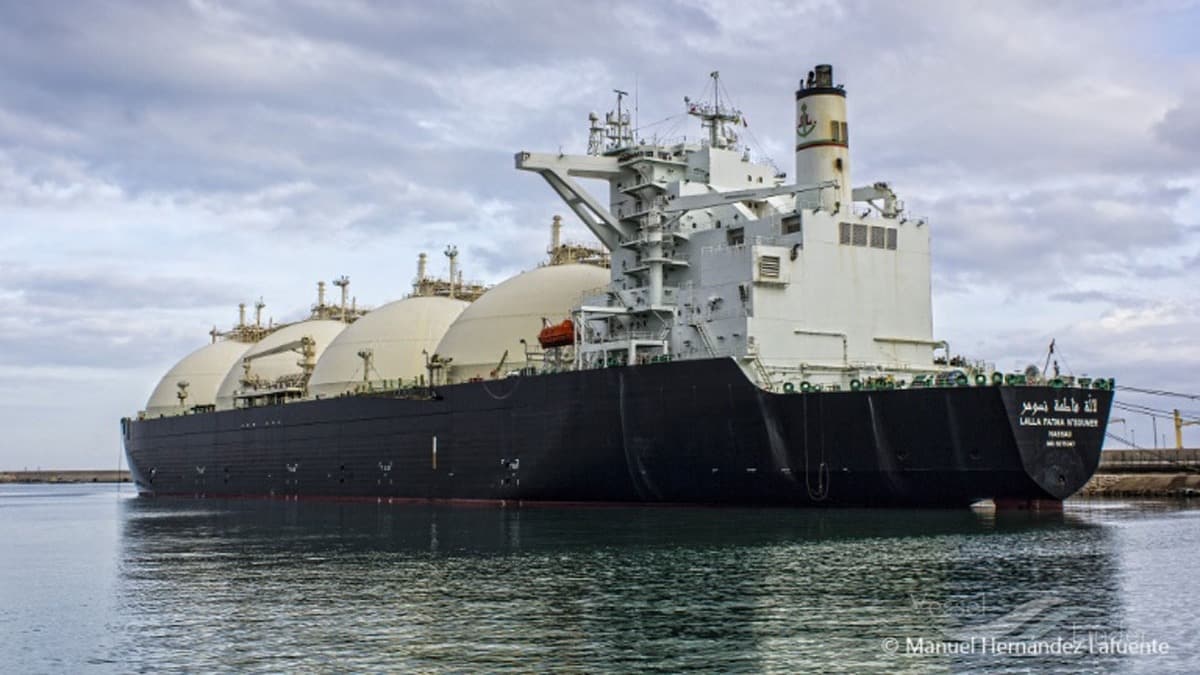 Cezayir'den yola kan LNG gemisi 5 Temmuz'da Trkiye'ye ulaacak 