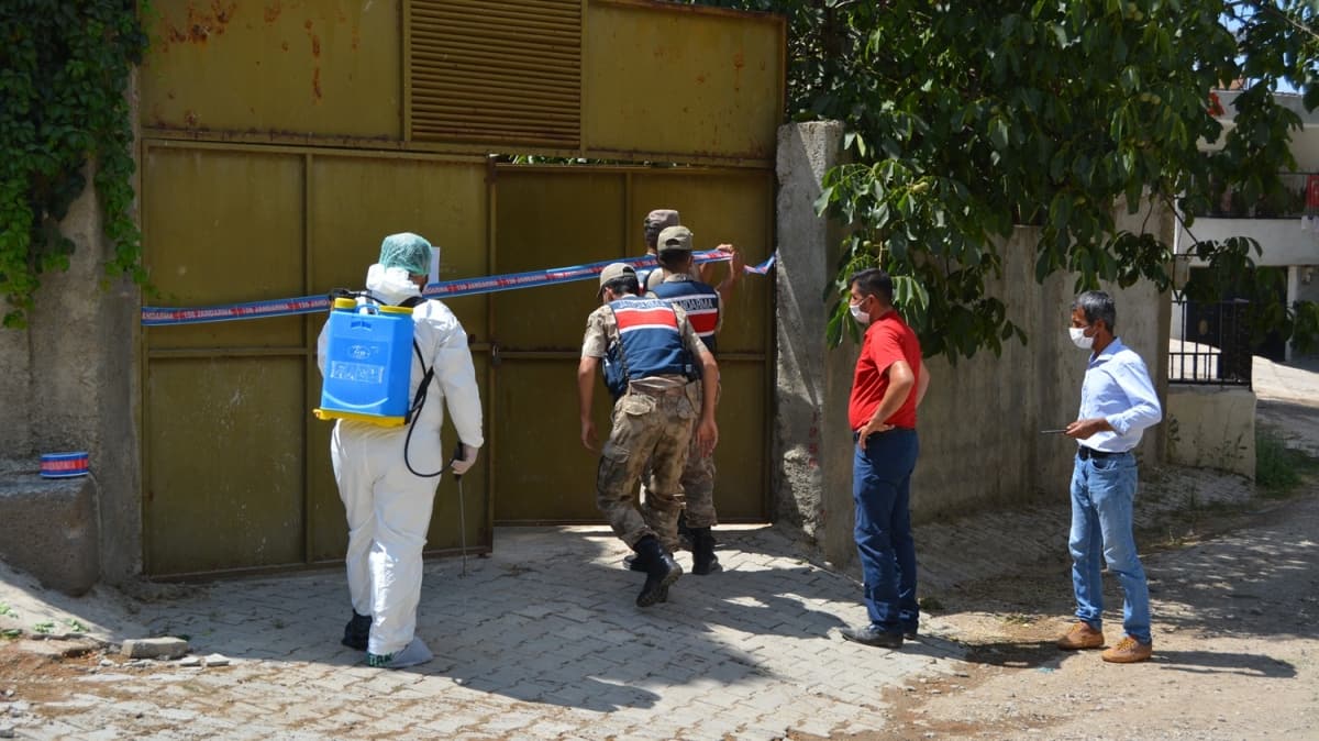 Gaziantep'te koronavirs tedbirleri nedeniyle 14 ev karantinaya alnd 