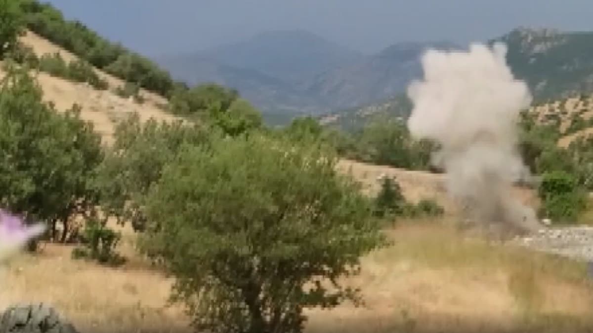 Siirt'te PKK'ya ynelik operasyonda havan mermisi bulundu