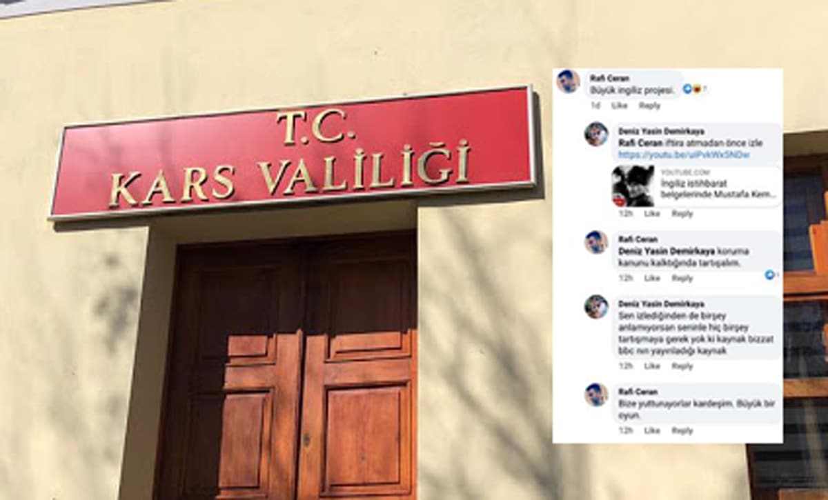 Atat�rk payla��m� sonras� Valilikten a��klama: Astsubay g�revinden uzakla�t�r�ld�