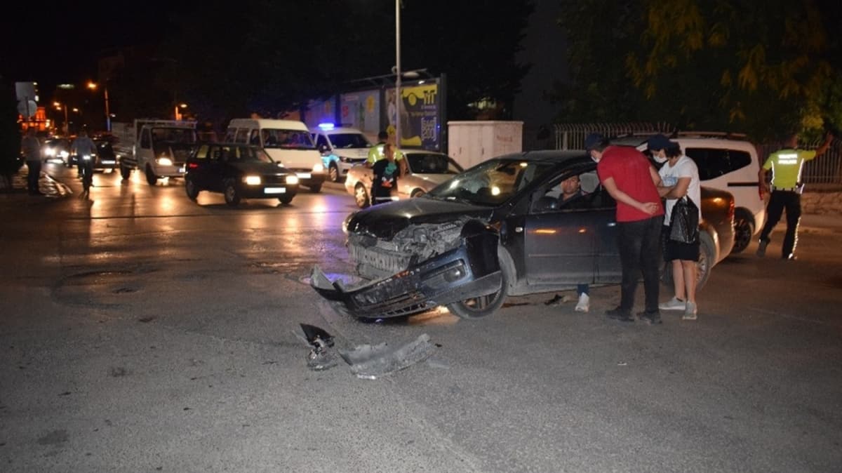 Malatya'da trafik kazas : 1 yaral