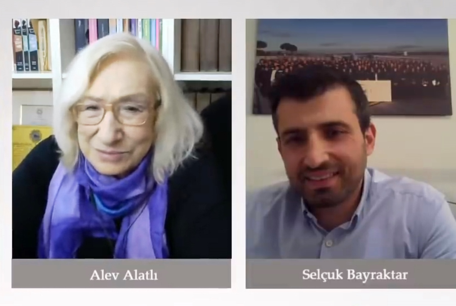 Alev Alatl�'dan �HA-S�HA yorumu: Bayraktar'a duam odur ki...