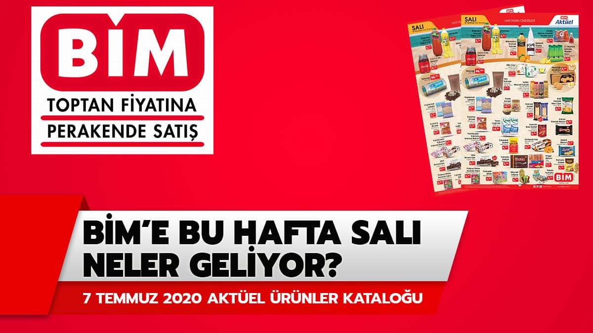 B�M 7 Temmuz 2020 akt�el �r�nler katalo�u yay�nland�