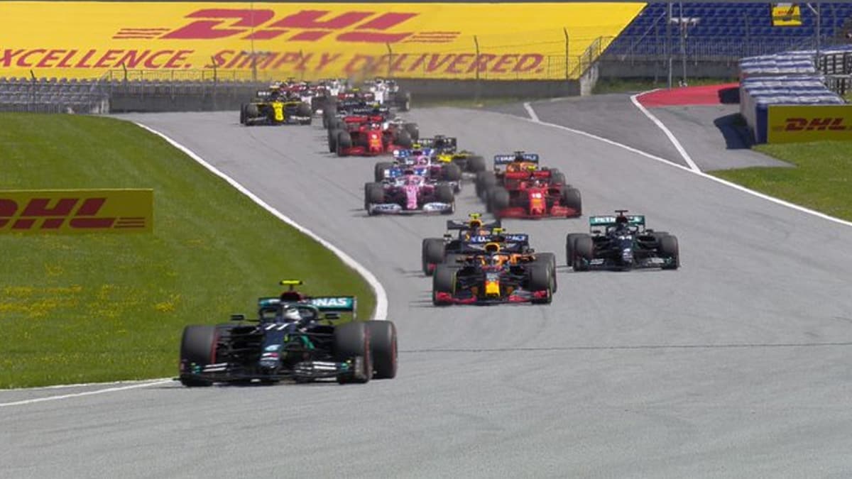 Formula 1 heyecan dolu yarla geri dnd