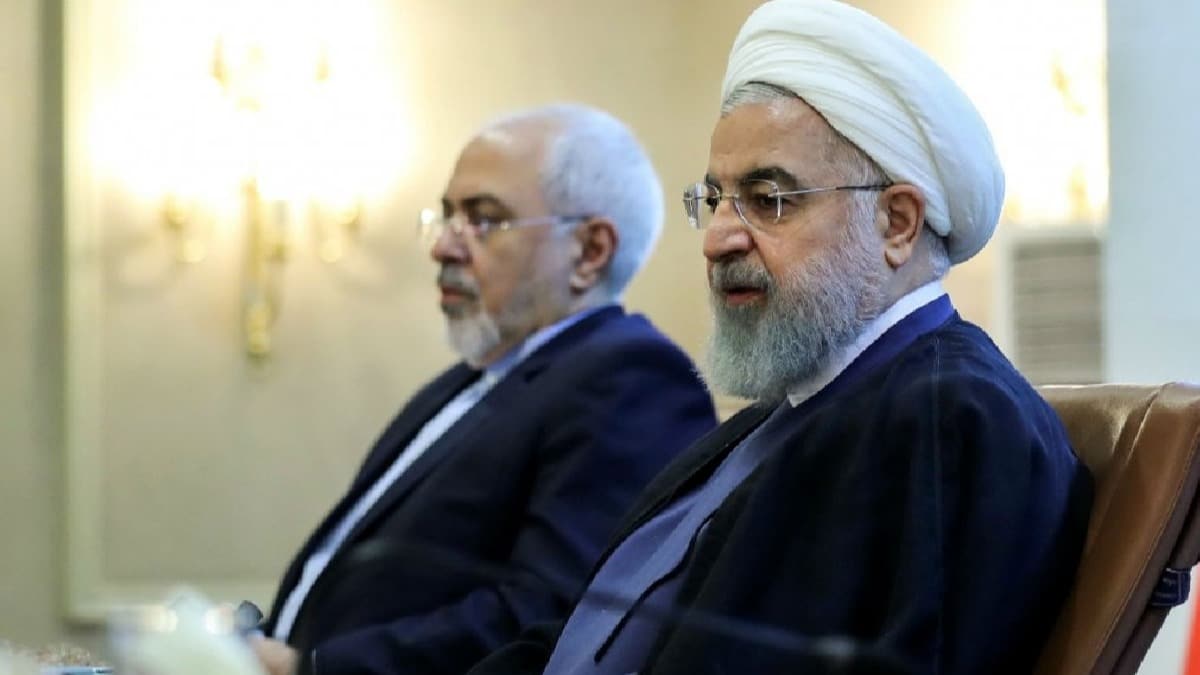 ran Meclisi'nde gergin anlar! Krsy terk etmek istedi: Zarif yalan sylyor!