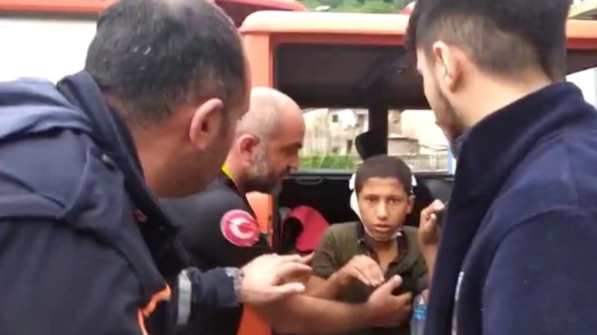 Rize'de kaybolan 11 yandaki ocuk 12 kilometre uzaklkta bulundu