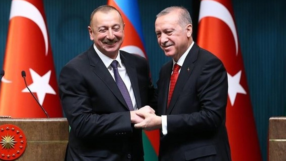 Cumhurbakan Aliyev, Azerbaycan'a gnderilen tbbi malzeme iin Bakan Erdoan'a teekkr etti