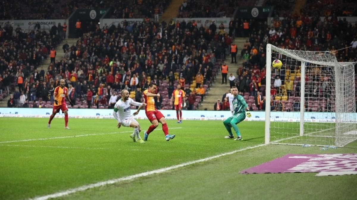 ��te Alanyaspor'un Galatasaray ma�� muhtemel 11'i
