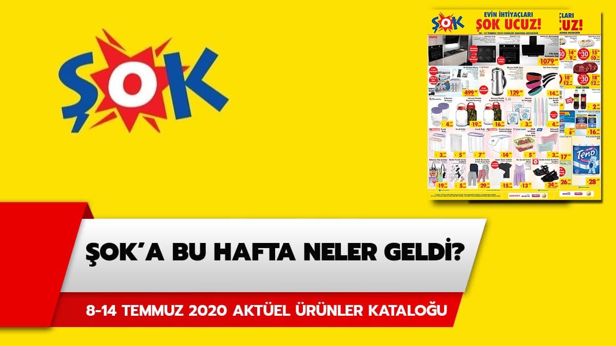 OK Market 8 Temmuz 2020 aktel rnler katalou!