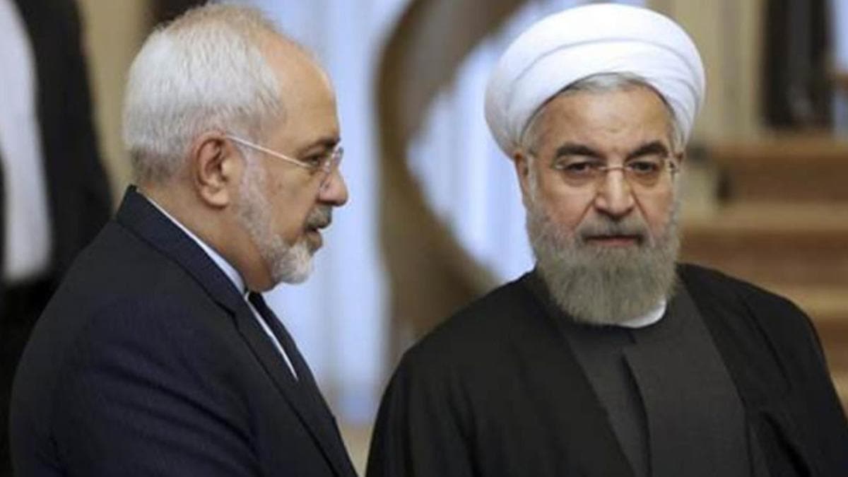 'Zarif yalan sylyor' k sonras Ruhani'den itiraf: Geri kaldk...