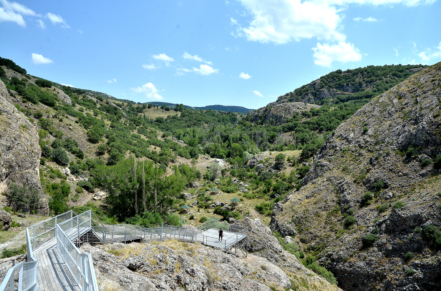 Binlerce y�ll�k kal�nt�lar 'seyir teras�'ndan izlenecek